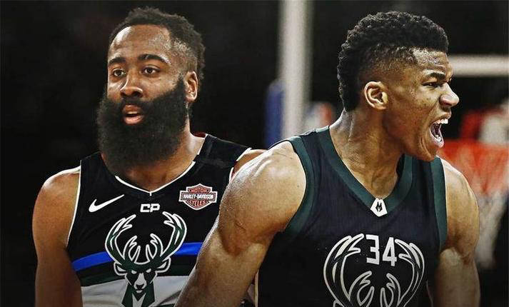 哈登正式加盟密尔沃基雄鹿！字母哥亲自邀请共进晚餐