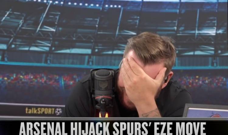 埃泽被阿森纳截胡，热刺旧将奥哈拉破防：法克！活该！列维守财奴