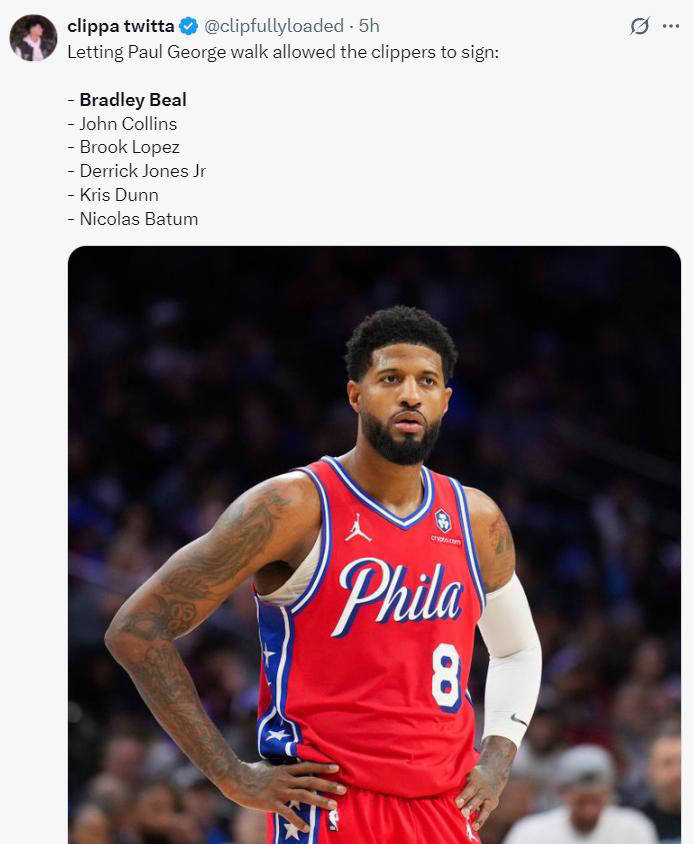 洛杉矶快船正式签约布拉德利-比尔 两年合同详细公布