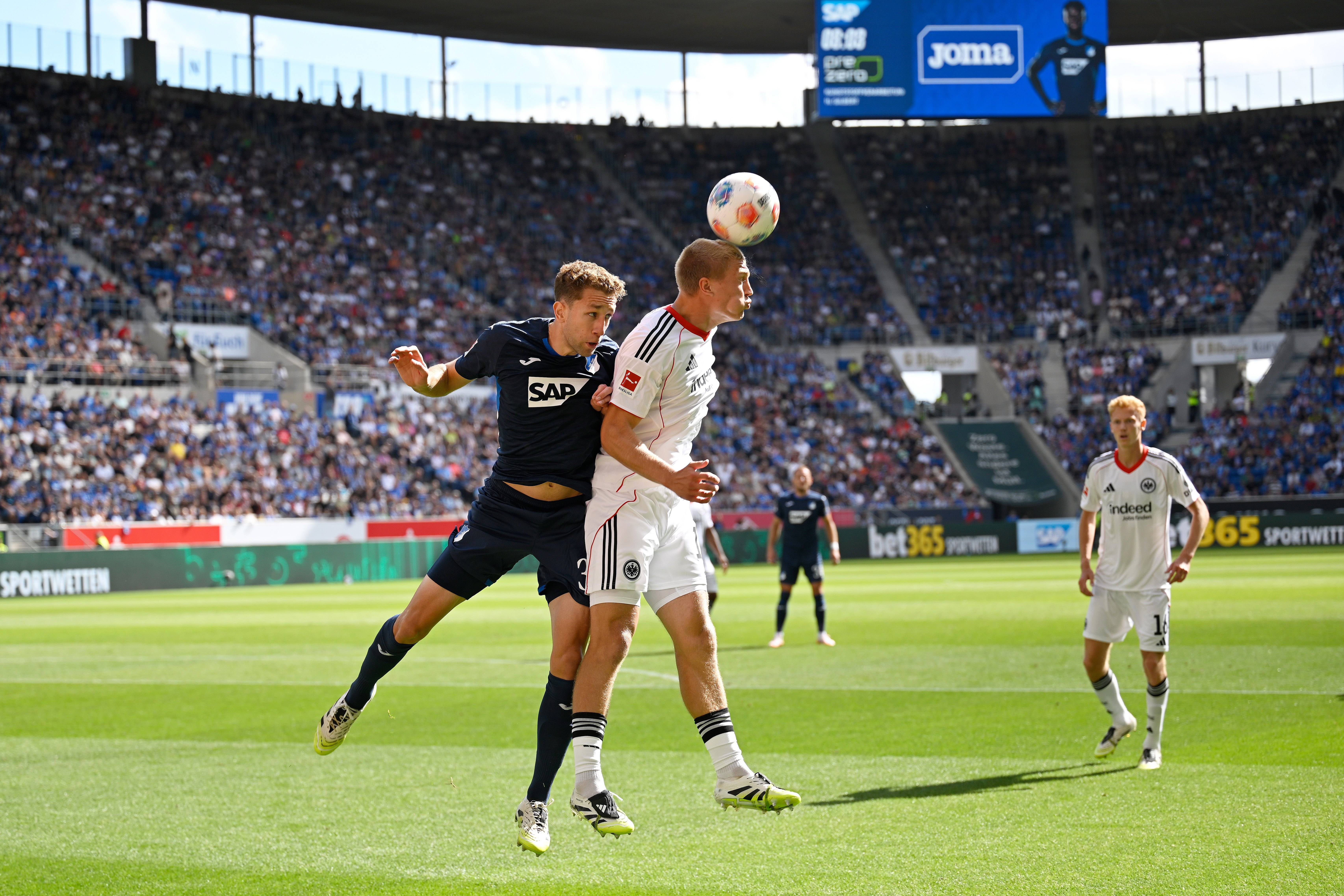 （体育）足球——德甲：法兰克福胜霍芬海姆