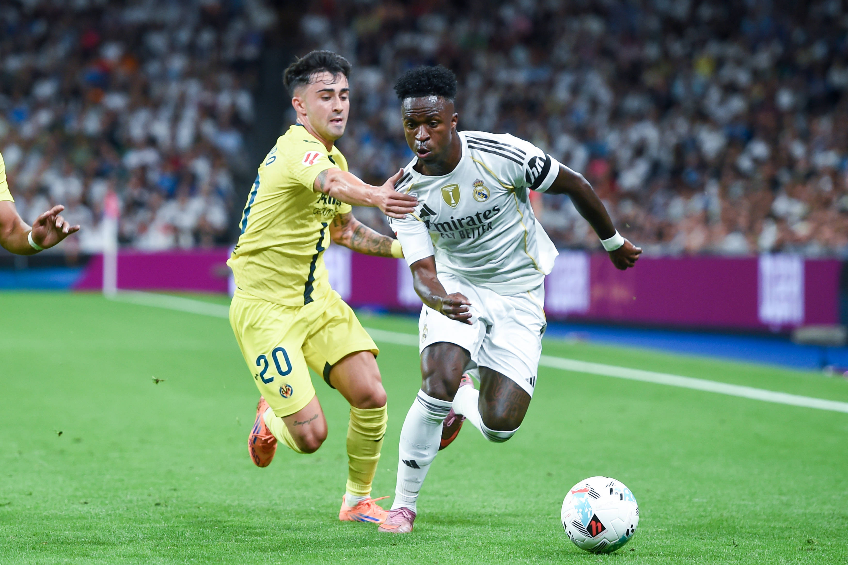 （体育）足球——西甲：皇家马德里胜比利亚雷亚尔