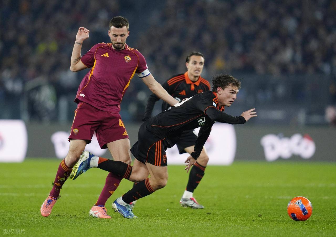 罗马1-0科莫，赛后评分出炉：罗马43号排第一